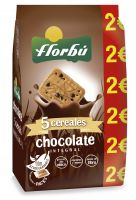 FLORBU  DESAYUNO 5 CEREALES CHOCO 305G 6P 2EUR