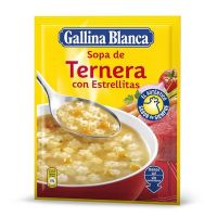 G.BLANCA SOPA TERNERA CON ESTRELLITAS 72G 24P