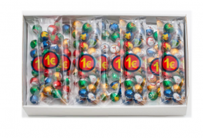AROM MINI BOMBONCITOS RELLENOS PRALINE 70G 20P