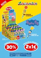 LAC LOTE PARAGUAS 2X,301EUR P.PIG+LACASITOS 60UD