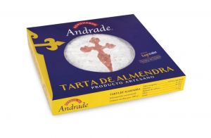 TARTA ALMENDRA 700Gr. ANDRADE 6U