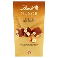 LINDT NUXOR LECHE 80G 8P 