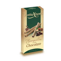 ANTIU XIXONA BARQUILLOS CHOCOLATE 75G 24P