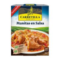 CAR MANITAS CERDO SALSA 350G 8P